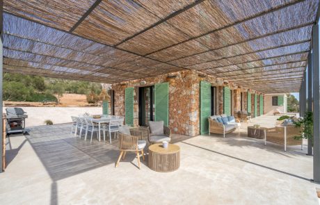 Covered terrace